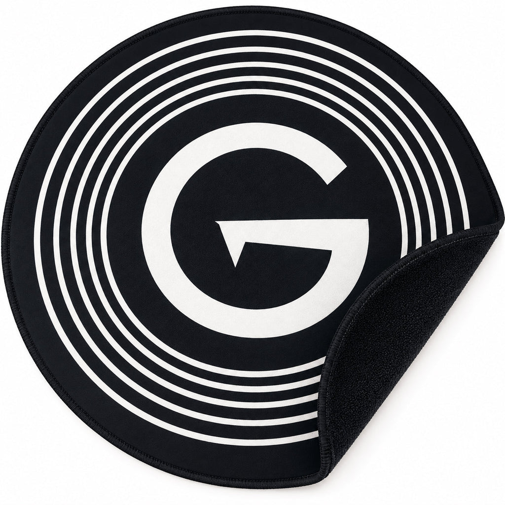 BIG 'G' Two Ply Record Cleaning Mat - 16" Diameter