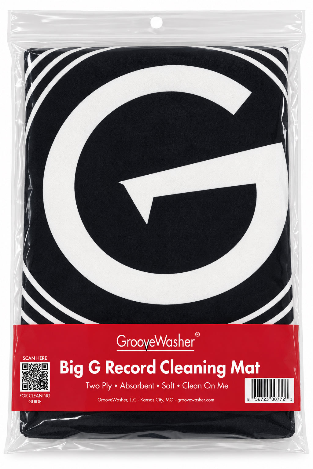 BIG 'G' Two Ply Record Cleaning Mat - 16" Diameter