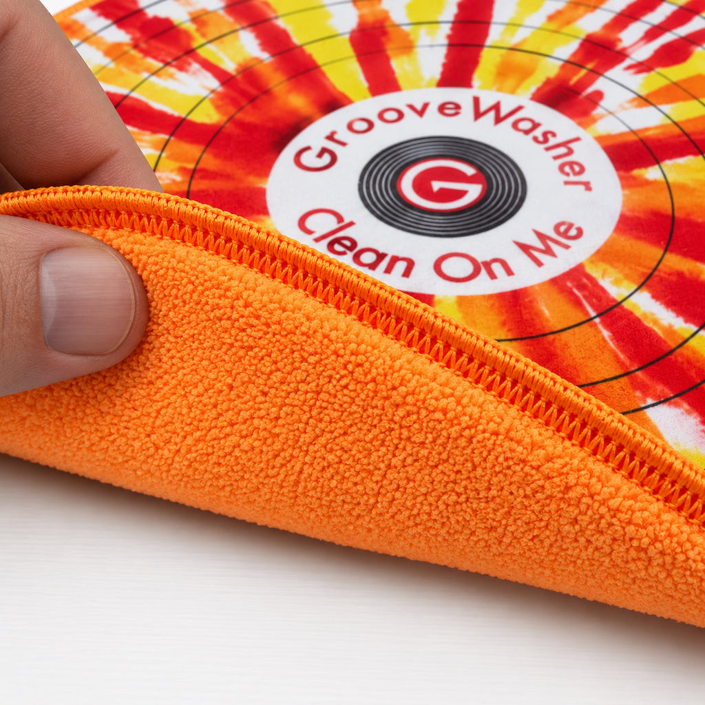 'Splash' Record Cleaning Mat - 16" Diameter - Two Ply