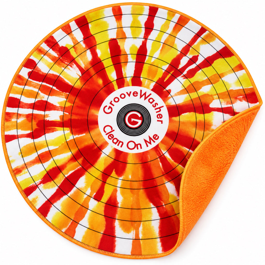 'Splash' Record Cleaning Mat - 16" Diameter - Two Ply