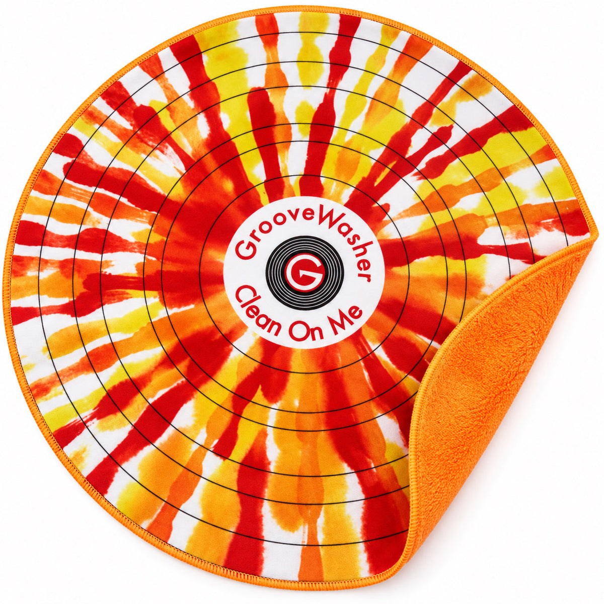 'Splash' Record Cleaning Mat - 16" Diameter - Two Ply