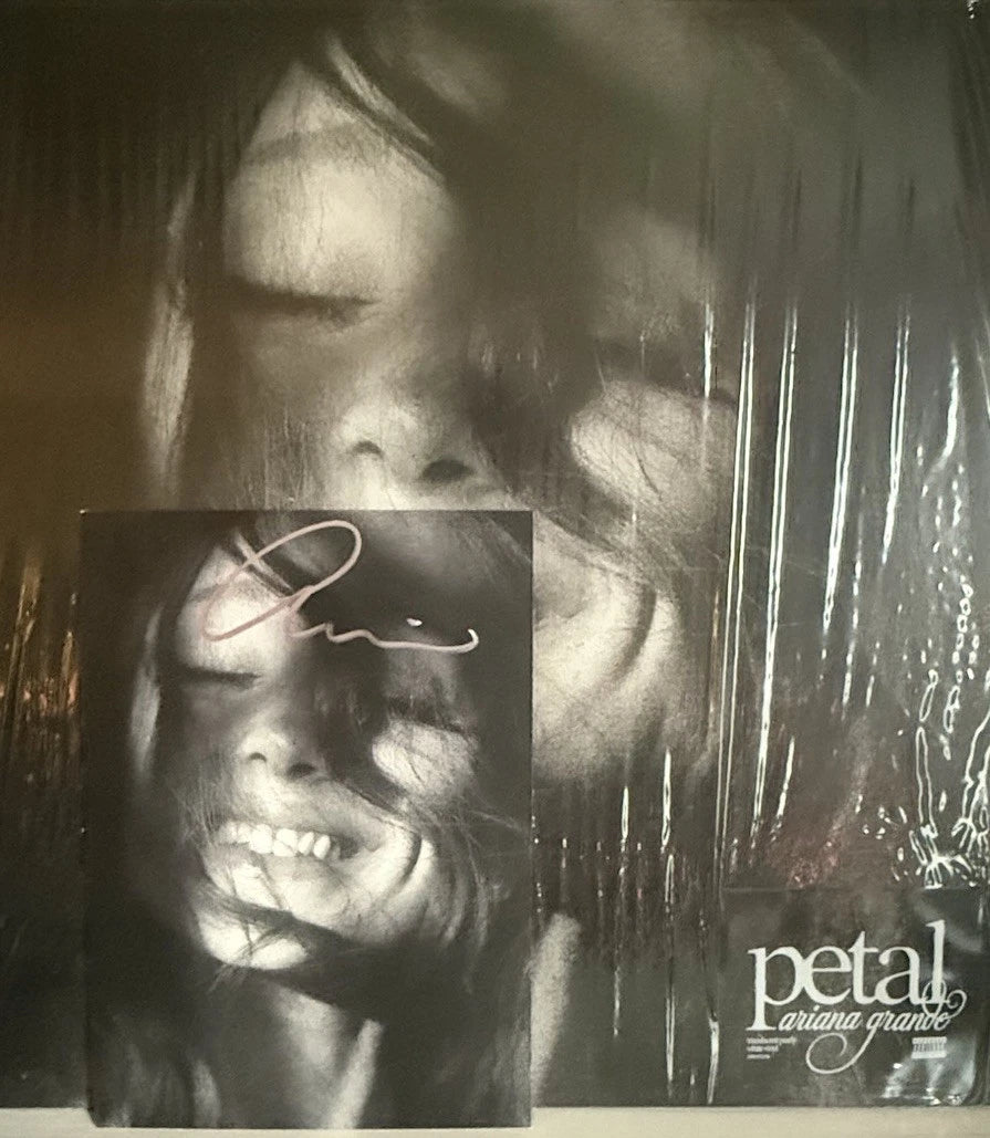Ariana Grande Petal Vinyl with SIGNED INSERT